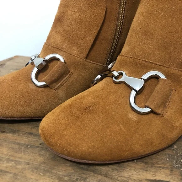 Jeffery Campbell Brown Chunky Block Heel Booties - Picture 7 of 12